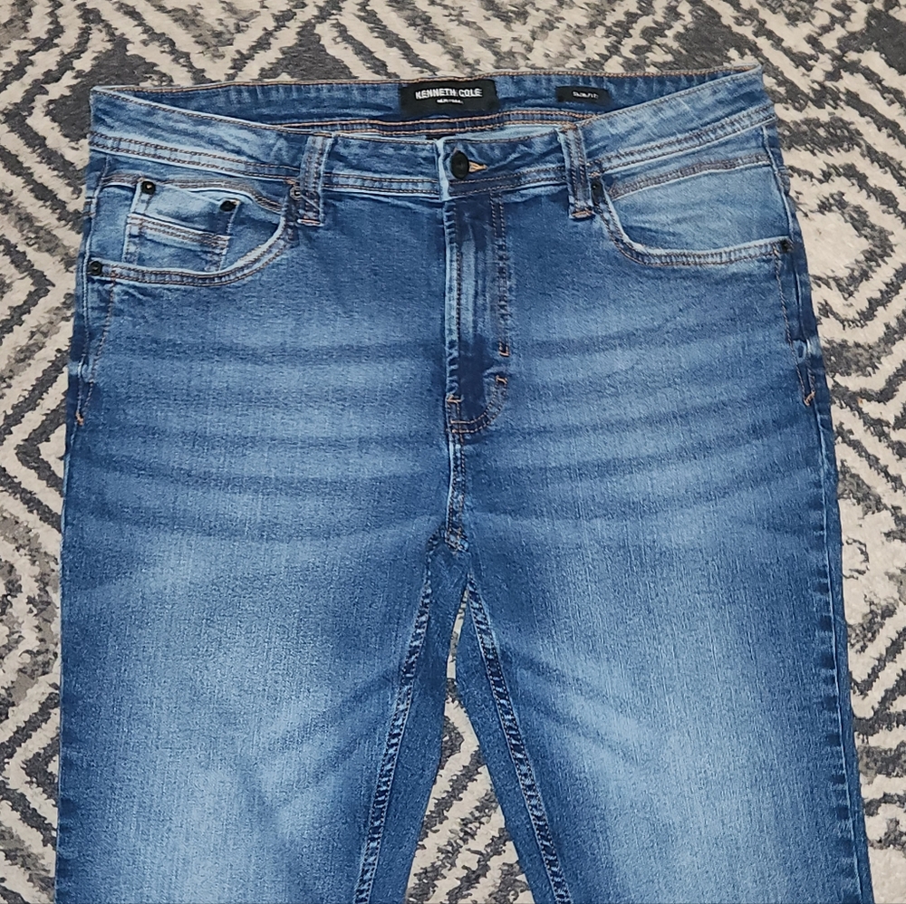 Kenneth Cole men's jeans stretch Slim Fit 33x30 - Picture 6 of 7